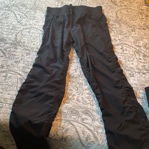 Black workout out pants